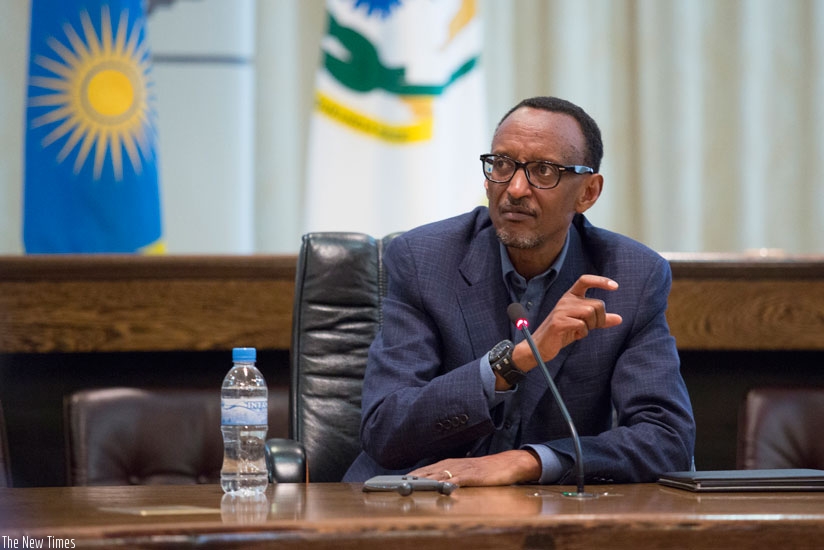 President Paul Kagame. (Village Urugwiro)
