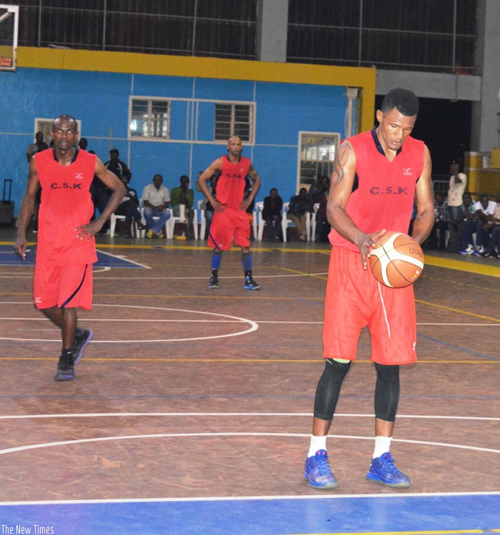 Buzangu of CSK, prepares to take a free-through, he was named the (MVP) of last season's playoffs. (File)