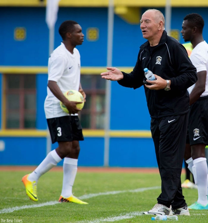 Dusan Suljagic says APR's target is to win the CECAFA Kagame Cup. (File photo)