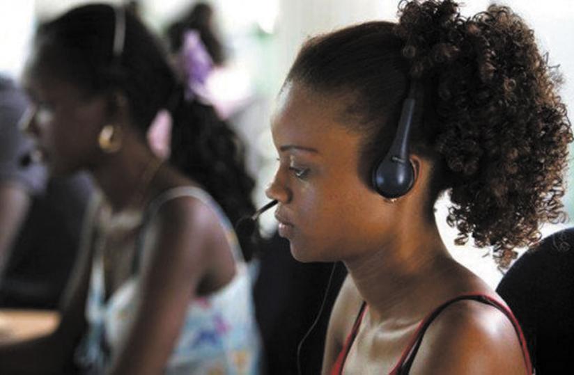Workers at a call centre. It is essential for companies to provide workers more training opportunities to boost skills and morale. (Net photo)