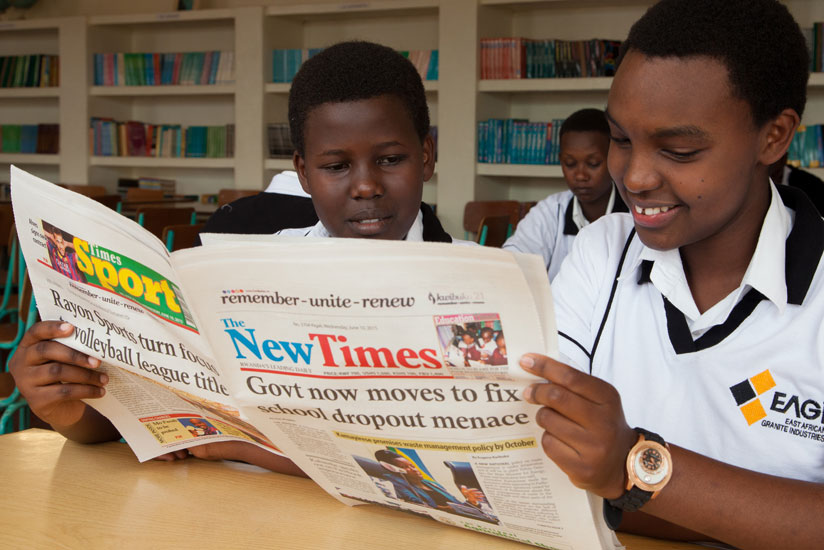 There is limited reading of other non-academic sources such as magazines and newspapers by students.