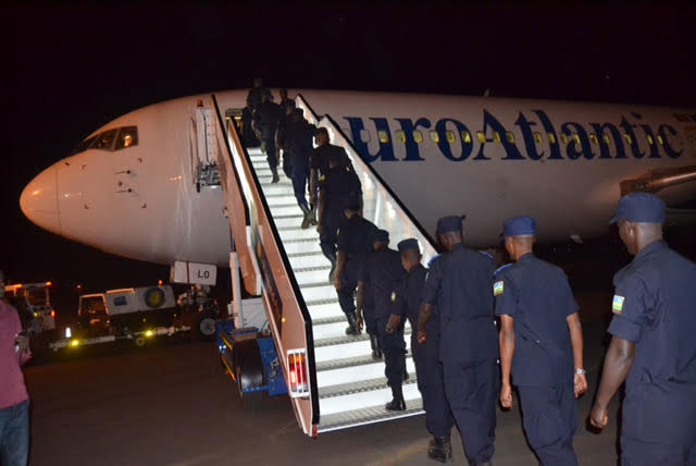 The officers leaving for Haiti on Monday. (Courtesy photo)