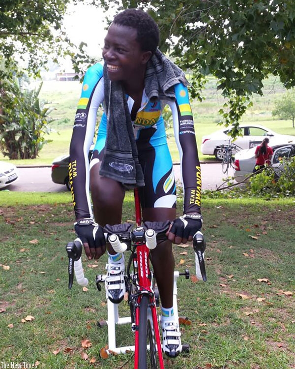 Girubuntu is currently training at the World Cycling Centre in Aigle, Switzerland. (File)