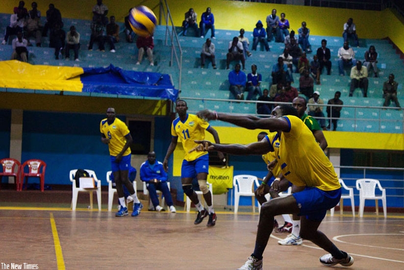 Mukunzi (on reception) missed the Zone V tournament in May with a wrist injury. (File)