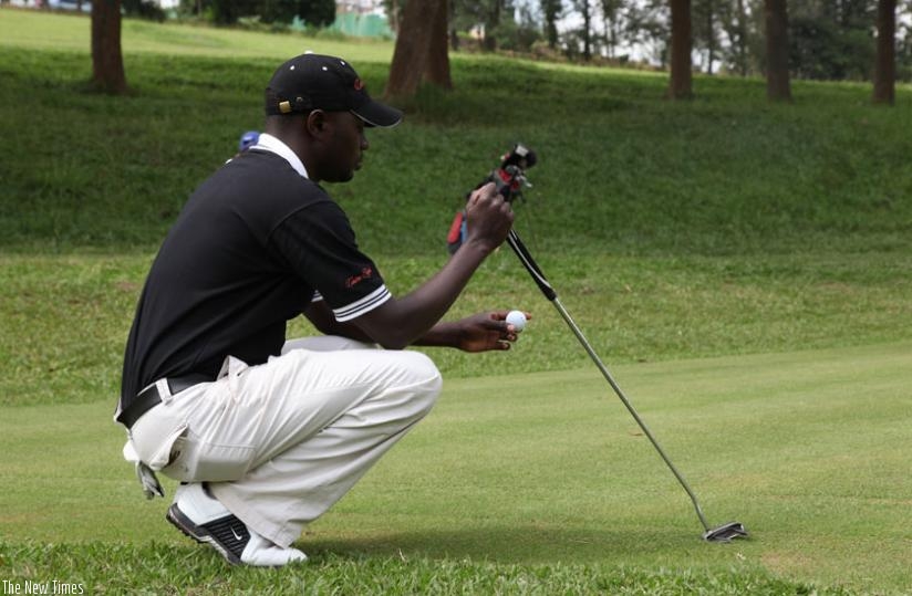 Rwanda's number two ranked professional golfer, Ruterana finished 14th in last year's Uganda Open. (File)
