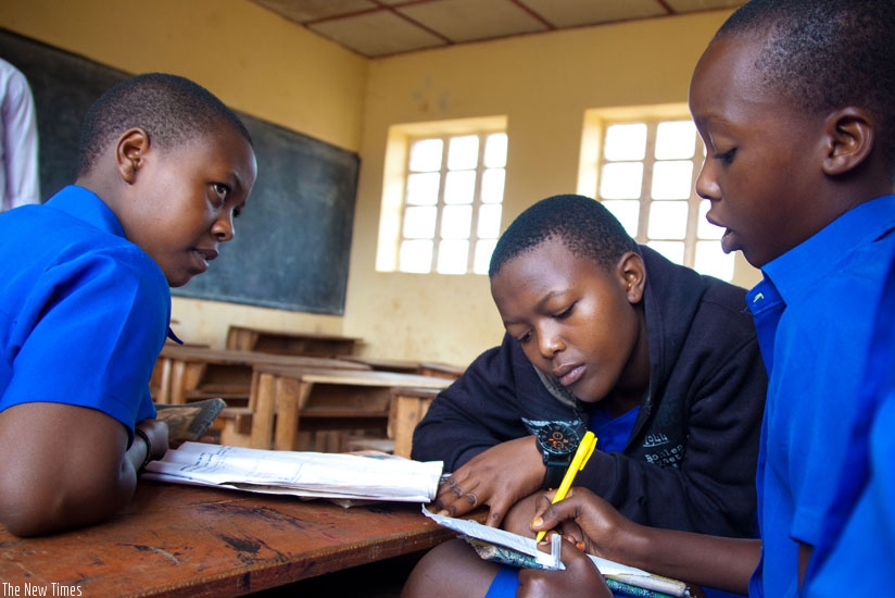 It is advisable to belong to at least one discussion group at school. (All photos by Timothy Kisambira)