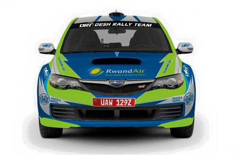 Ugandan driver Desh Kananura will drive this Subaru Impreza N14. (Courtesy)