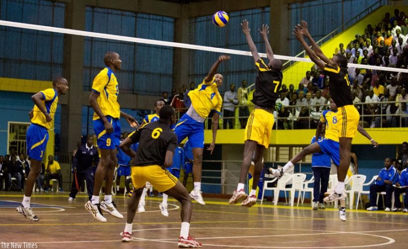 Rwanda's Olivier Rutagengwa seen here in action at the Zone V tournament in May. (Timothy Kisambira)