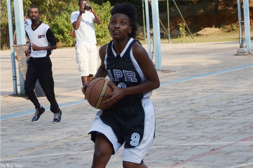 APR's guard Sandra Kantore will be crucial for the army side. (Sam Ngendahimana)