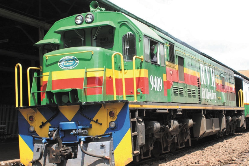 An RVR train. The Northern Corridor countries are planning to set up a railway line to connect their three capitals. However, no local firm has the capital to undertake or supply some of the materials to such a venture. (File)