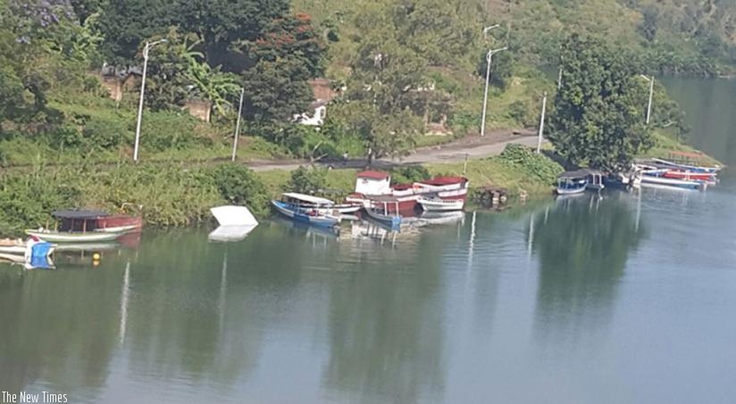 Some of the new boats to be used to transport passengers at Karongi on Lake Kivu where the training was carried out. Photos by (Mohammed M. Mupenda)