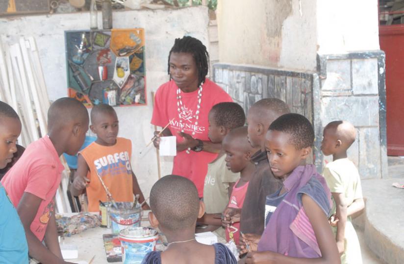 Munezero helps children explore their potential. (Joseph Oindo)