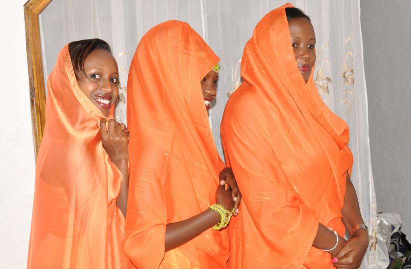 A bride and her maids pose for a photo. Most people believe the essence of bride price has changed. (Courtesy)