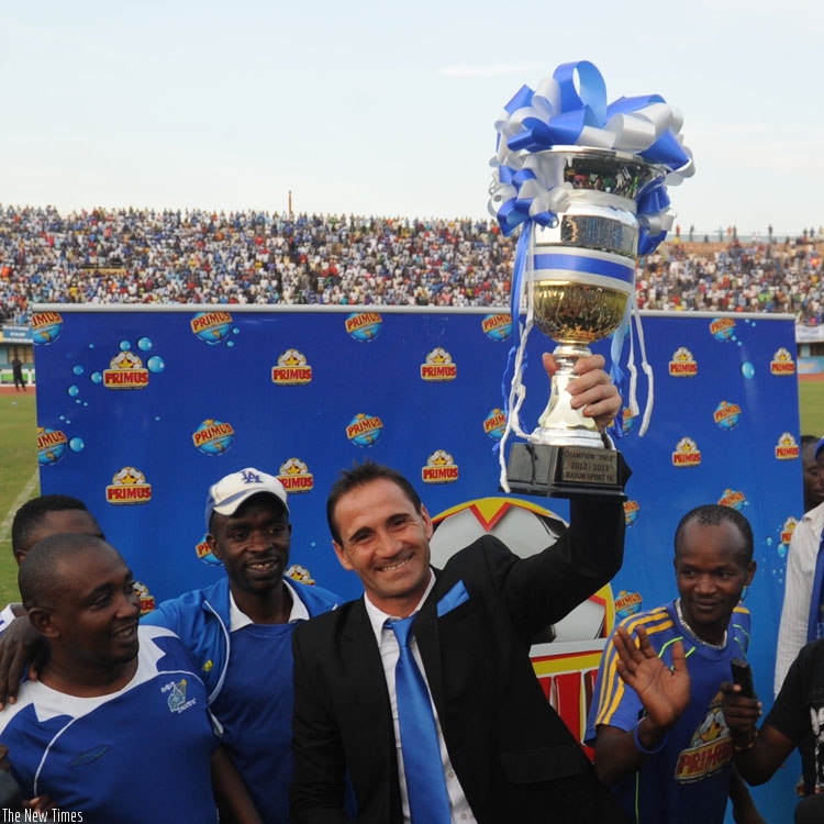 Didier Gomes da Rosa led Rayon Sports to the 2013 League Title. (File)
