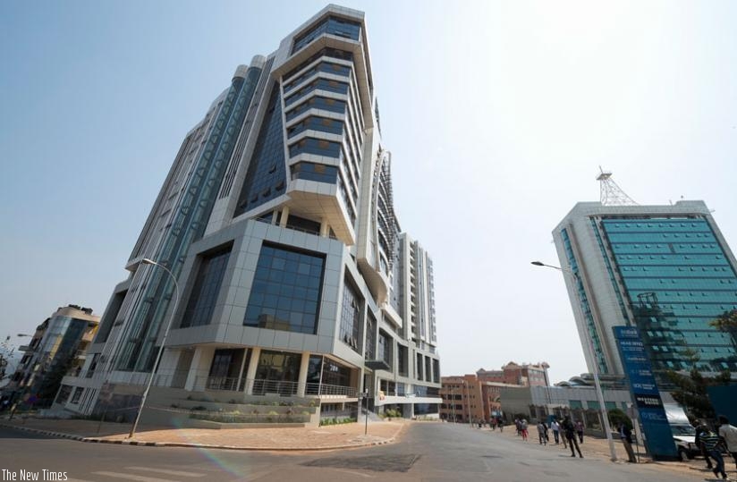 Bertin Makuza's M.Peace Plaza, in the heart of Kigali, that was inaugrated last week. (Courtesy)