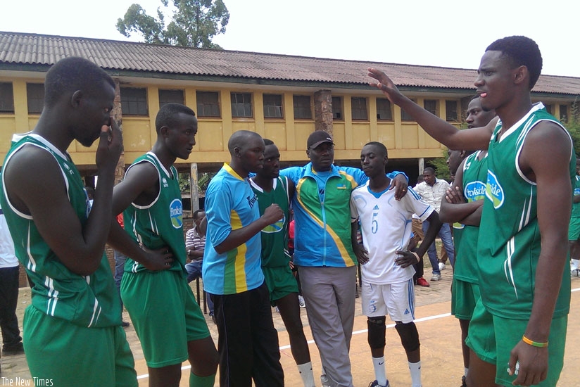 Yves Mutabazi (R) was pivotal in St Joseph Kabgayiu2019s victory yesterday. (Richard  Bishumba)