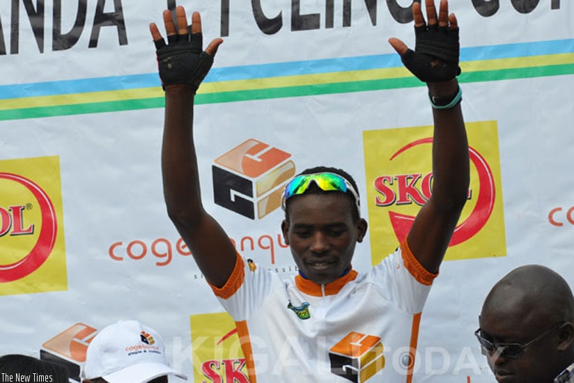 Aleluya won the Kivu race, the first event of the Rwanda Cycling Cup, from Muhanga to Rubavu in April. (Net photo)