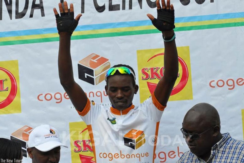 Teenage rider Joseph Aleluya is currently leading the Rwanda Cycling Cup standings after six events. (File)