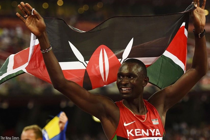 Dominant David Rudisha clinches 800m crown. (Net photo)