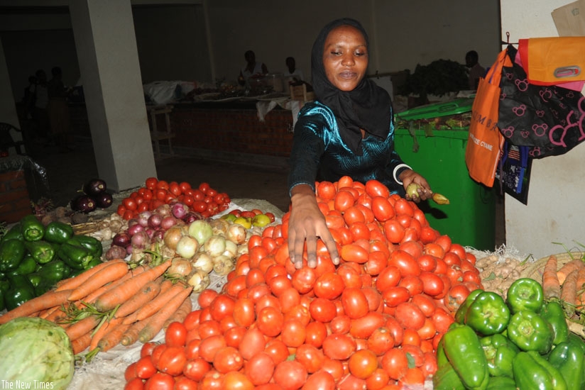 Kigali residents will now have to dig deeper into their pockets to buy tomatos. (File)
