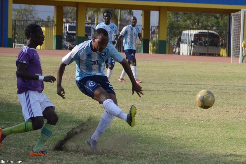 Former APR midfielder Ngomirakiza scored his first goal for Police as they defeated Sunrise 1-0 in the final on Sunday. (S. Ngendahimana)