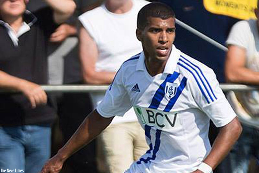 Rushenguziminega joined the Amavubi training camp on Monday. Net photo