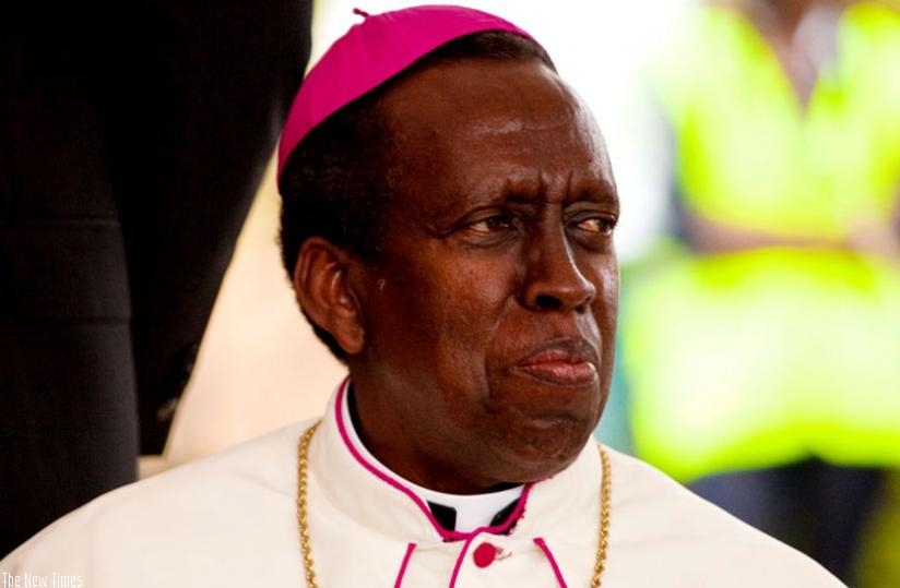 Bishop Smaragde Mbonyintege.