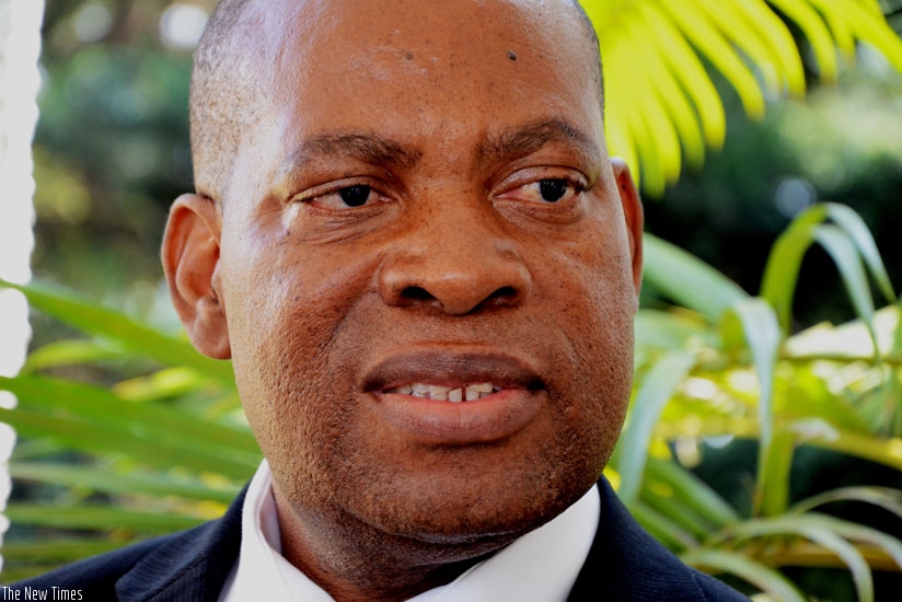 Dr Kalinda speaks to Saturday Times after his election. (S. Ngendahimana)