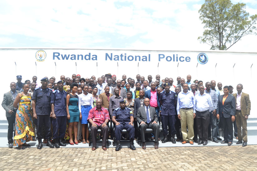 RNP leadership in a group photo with policing partners. (Courtesy)