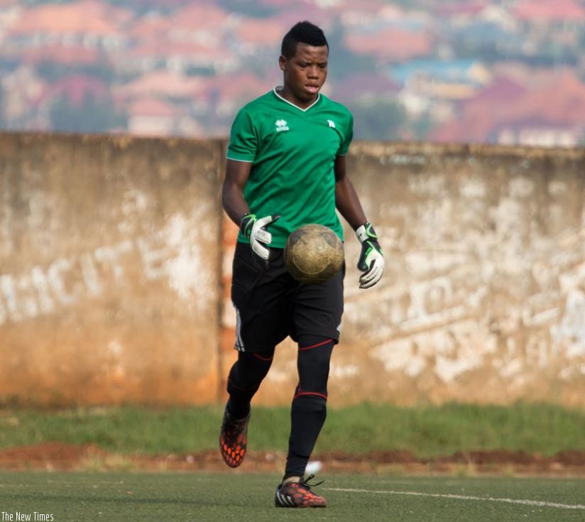Goalkeeper Bonheur Hategekimana and Savio Dominique Nshuti are the two players at the centre of controversy. (T. Kisambira)