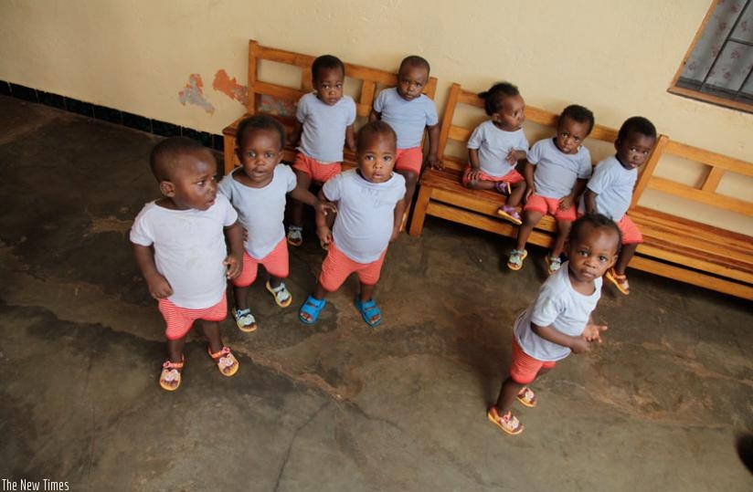 Children at Muhura orphanage in Gatsibo in 2012. (File)