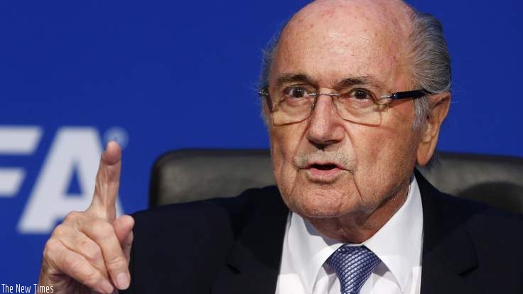 Fifa president Sepp Blatter