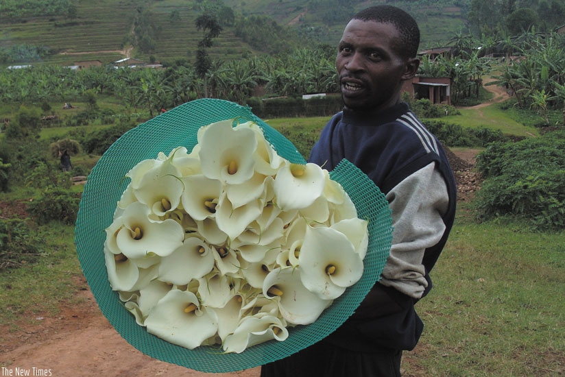 Rwanda wants to increase non-traditional exports, like flowers, as it moves to strengthen foreign reserves and create more jobs. (File)