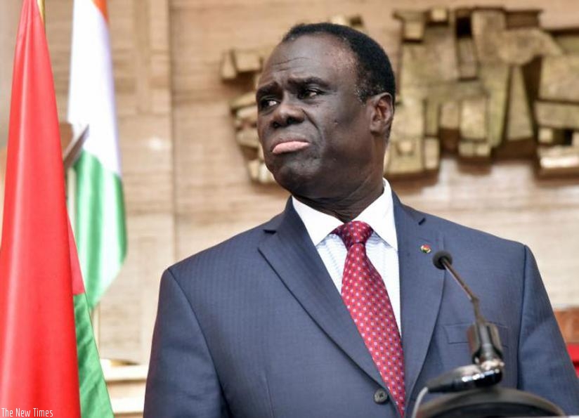  Burkina Faso's Interim President Michel Kafando was reinstated into office last week thanks to the intervention of African union and the regional ECOWAS bloc. (Net photo)