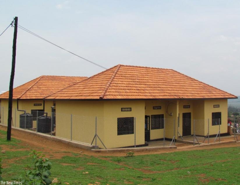 One of the housing units given to vulnerable residents in Kicukiro district. (File)