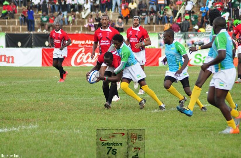 The Silverbacks take on Kenya at Safari 7s back in 2012. (File)