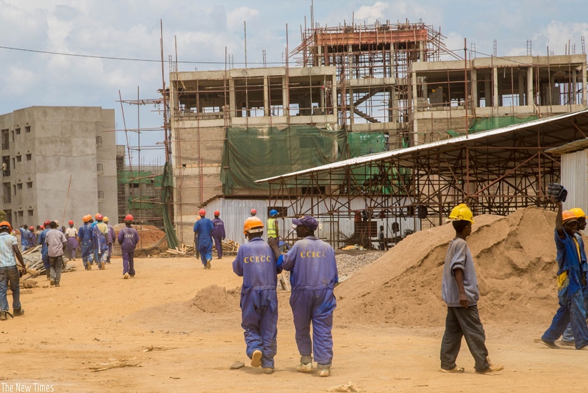 The law stipulates that, tenders for works with estimated value exceeding Rwf1.2 billion be open to international contractors. (Doreen Umutesi)
