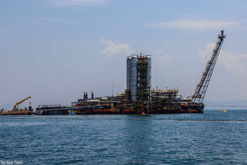 The government has invested heavily in energy projects such as the KivuWatt Methane Project in Karongi District, in the recent past. (File)