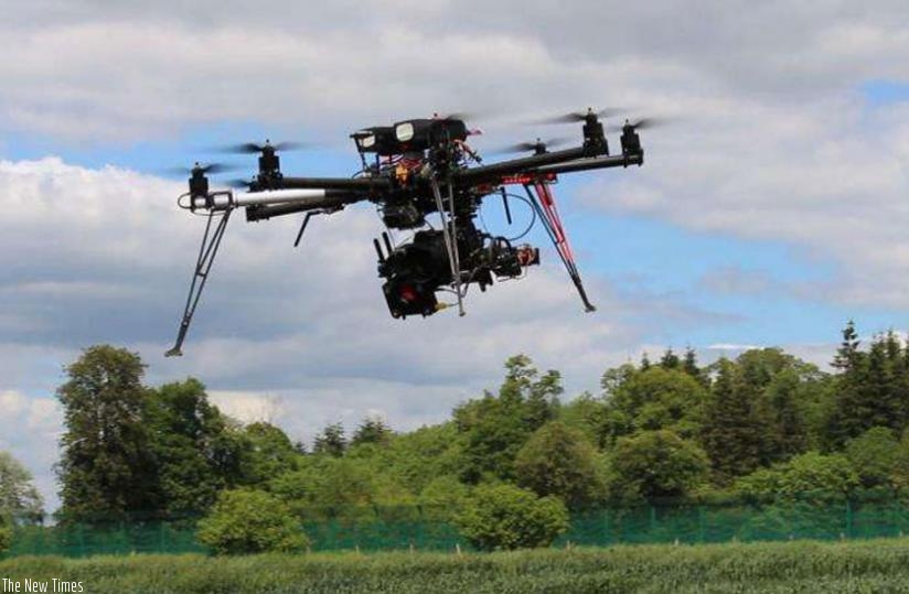 Drone technology is now used for various functions, including photography as in this picture. (File)