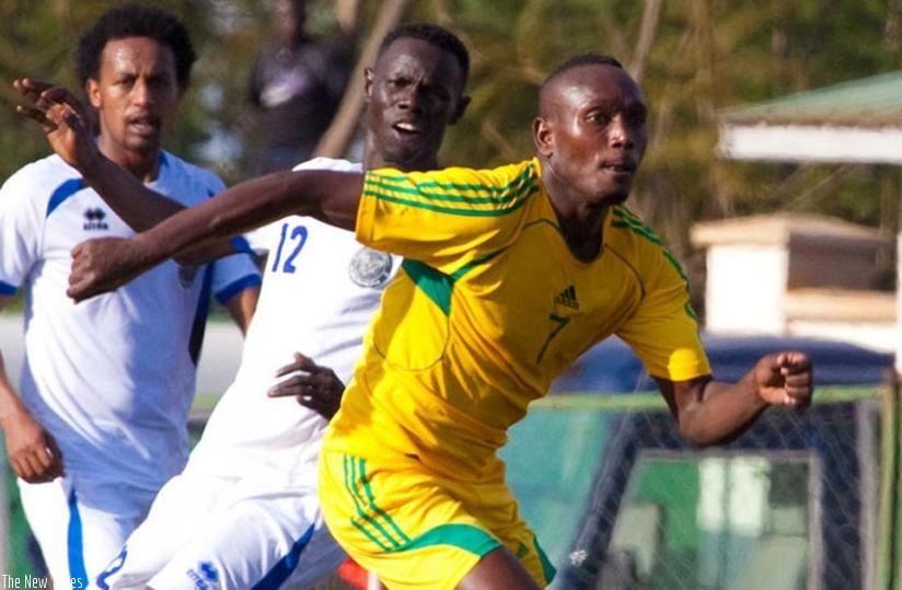 AS Kigali top scorer this season, Rodriguez Murengezi, will be hoping to stretch his tally. (File)