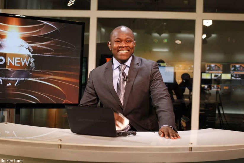 Eugene Anangwe was a news anchor at TV10. (Courtesy).