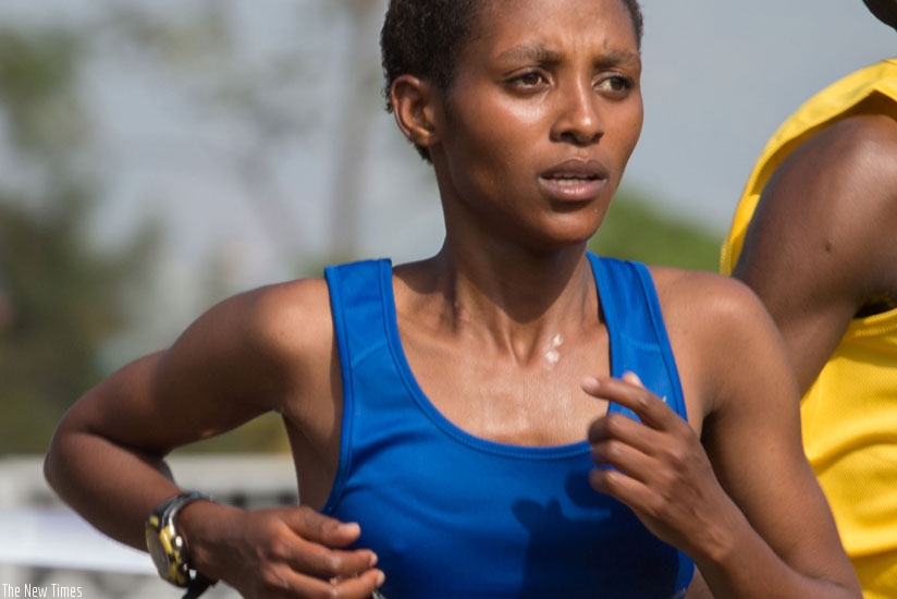 Nyirarukundo is fresh from winning Dar Rotary half-marathon early this month. (File)