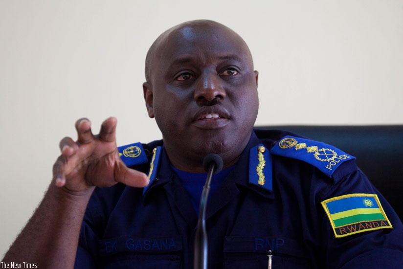 Inspector General of Police, Emmanuel Gasana. (Courtesy)