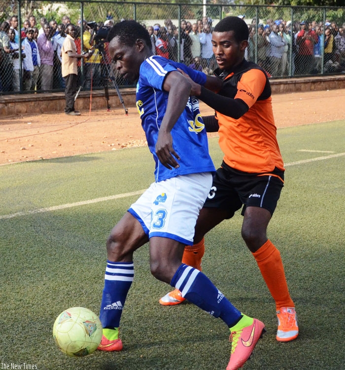 Burundian midfielder Pierrot Kwizera is one of Rayon Sports' most influential players and will be key to their ambitions for the season. (File)