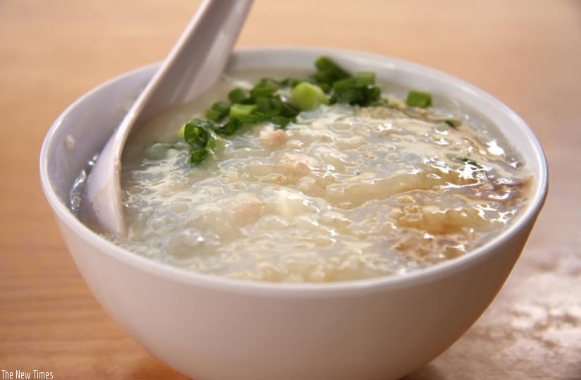 Rice porridge is very good especially for infants. (Net photo)