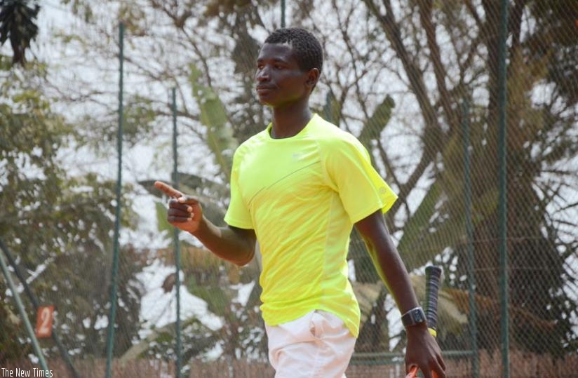 Ernest Habiyambere carries Rwanda's best hope in the tournament.