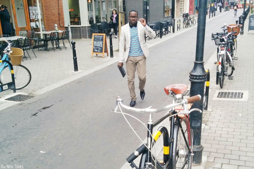 The writer takes a walk on a car free street in London; its open to only pedestrians and cyclists. (Courtesy)