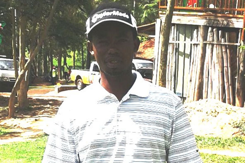 The EA Challenge was the last competition for Jules Mutesa (above) as an amateur golfer. (Courtesy)