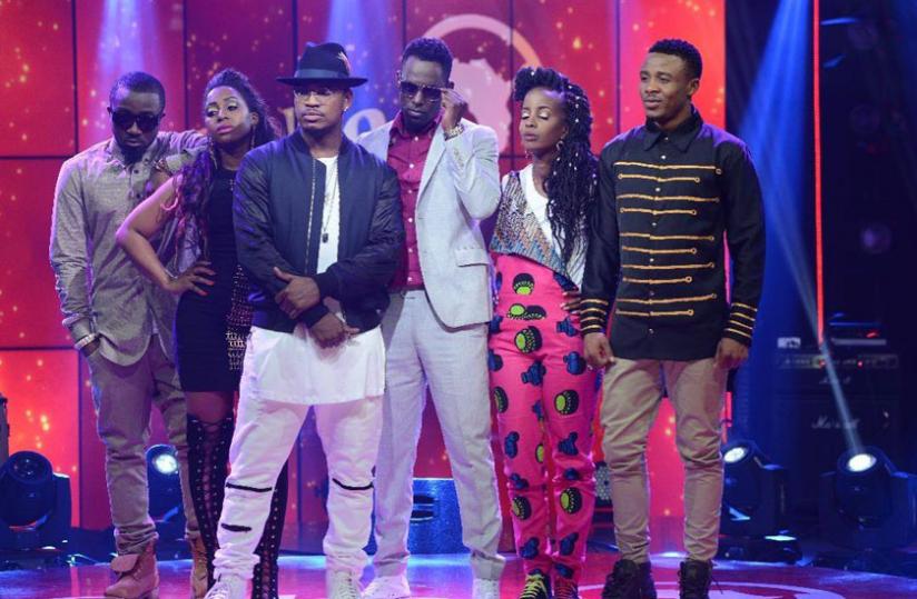 Ne Yo with star African musicians in Coke Studio. (Net photo)