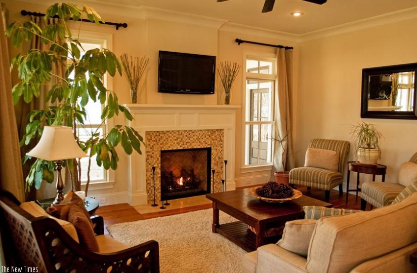 For a cozy feeling, lamps add subtle lighting to the room. (Net photo)